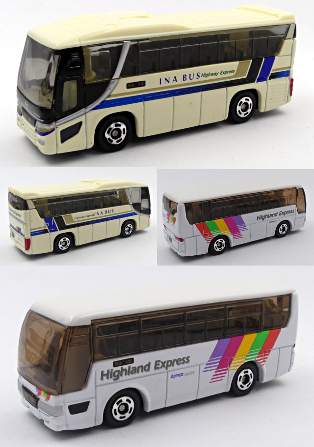 トミカ 高速バスアルペン号バスセット　阪急バス　信南交通　伊那バス　アルピコ 超希少限定商品 トミカ高速バスアルペン号バスセット - メルカリ